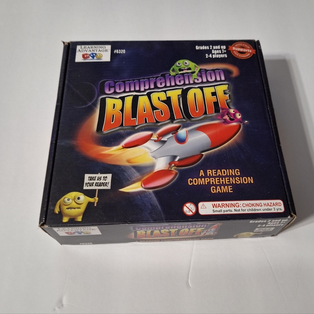 Learning Advantage™ Comprehension Blast Off Game